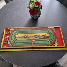 JEU ancien 1940 Alain-Claude jeu de l'oie  " le tour du monde " + tiercé "