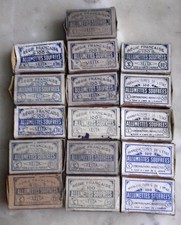 LOT de 16 boites anciennes d' allumettes soufrées 50c, vides