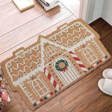 Tapis de Noël pour porte extérieur – Décoration festive Joyeux Noël 2025