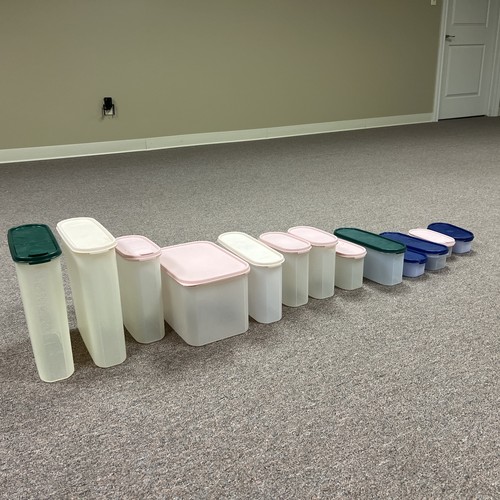Lot piece tupperware - lot, 13