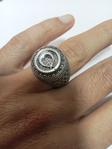 Bague argent massif - bague,