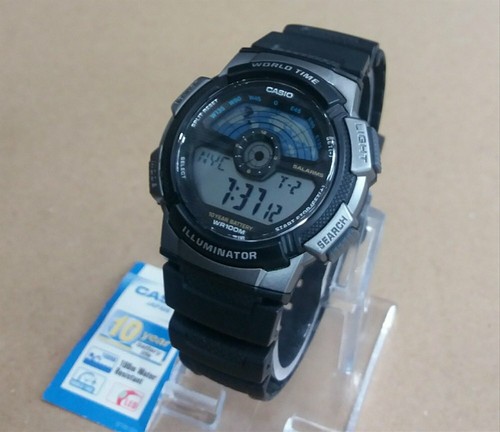 Casio world time digital watch - digital,