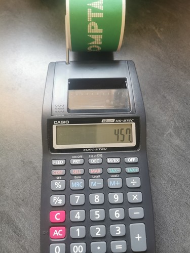 Calculatrice casio imprimante - casio,