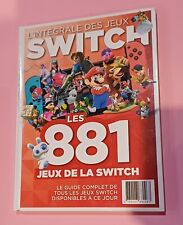 (BD21) Livre Les 881 jeux de la switch /