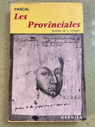 Blaise pascal les provinciales - les,