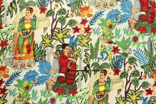 Tissu floral jardin - tissu,