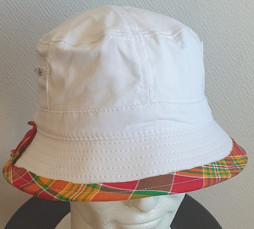 Bob chapeau couleur blanche - ,