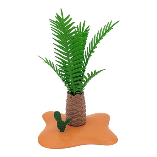 Playmobil sol orange plante