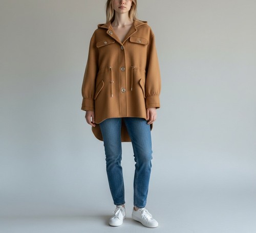 Manteau sandro loulli - loulli, femme