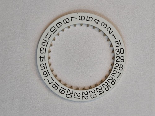 Disque date blanc guichet - disque,