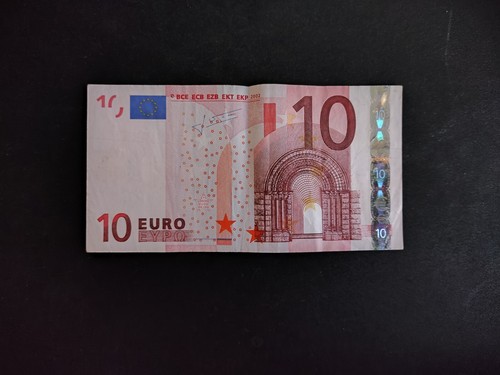 Billet euro 2002 - billet, jean