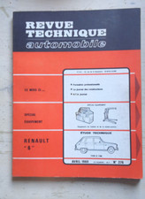 Revue technique RENAULT 6 type r 1180