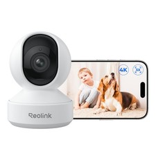 4K 360° Caméra Surveillance WiFi Intérieure, Wi-FI 6 Bi-Bande Caméra Bébé, Dé...
