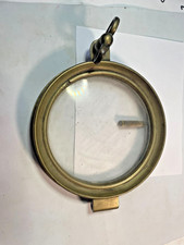 Fenêtre de hublot nautique en laiton  .