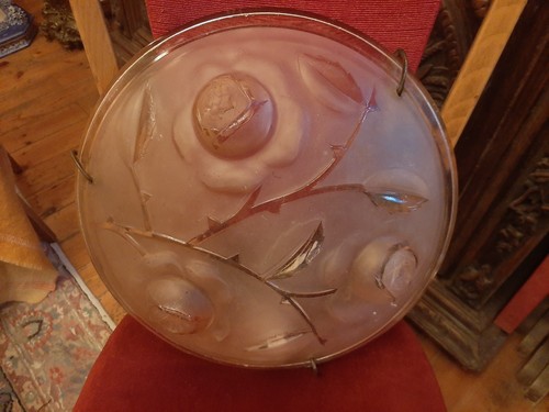 Vasque lustre art deco - de,