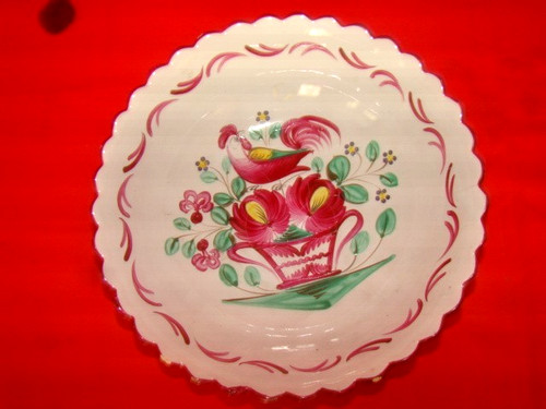 Plat faïence saint - de,