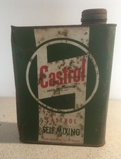 Ancien bidon Castrol 2 temps