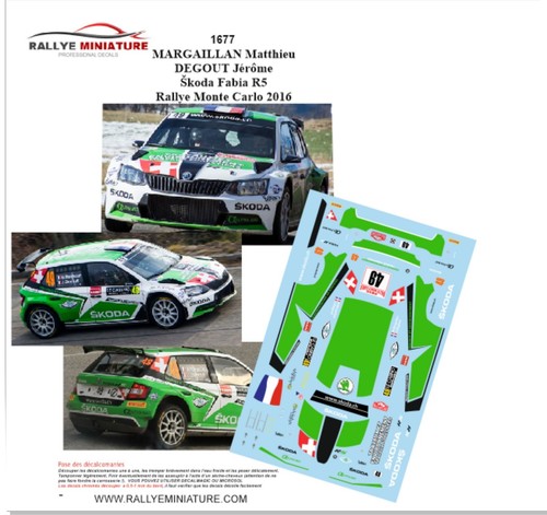 Decals ref 1677 skoda - decals,