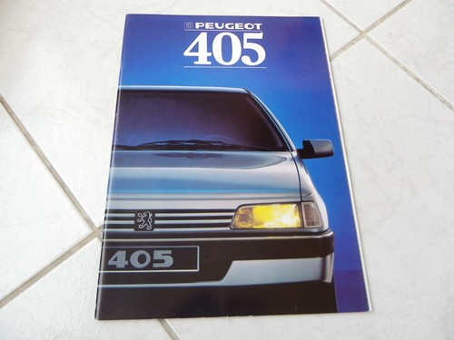 Peugeot 405 gamme sr sri - gl, gr