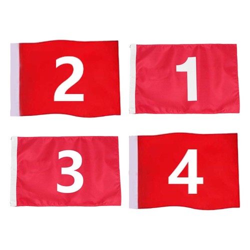 Drapeau golf rouge standard - rouge,