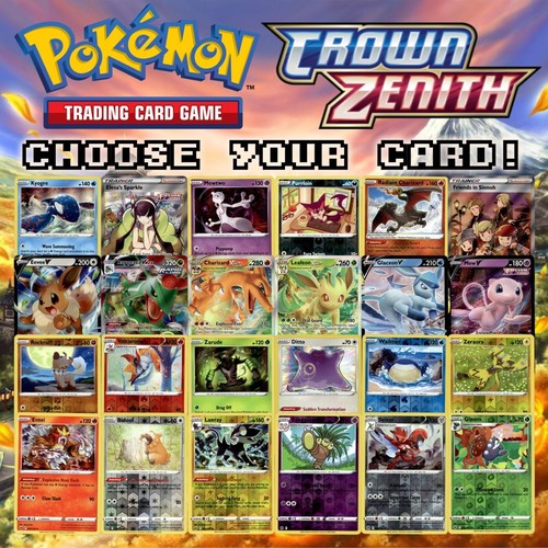 Pokemon crown zenith choose - pokemon,