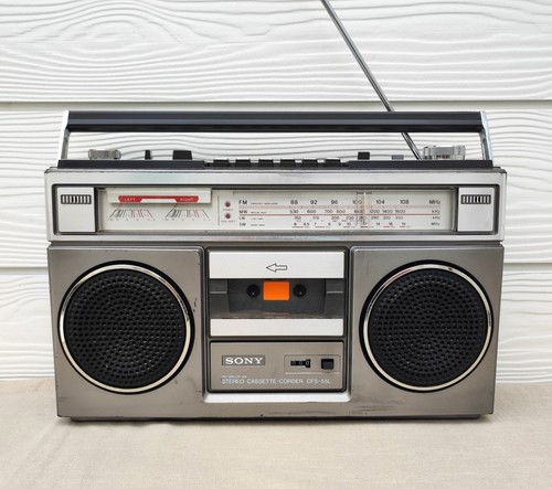 Ancien radio cassette stéréo - radio,