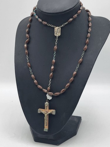 Chapelet ancien perles - #wa,