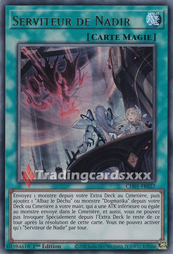 Serviteur de nadir - yu-gi-oh!,