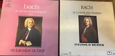 SVIATOSLAV RICHTER / BACH well tempered clavier book 1 &2  / LE CHANT DU MONDE