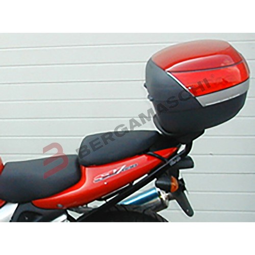 Fixation coffre moto - coffre,