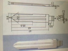 2x Ébauche de Clef pour Mazda