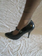 Escarpins vernis noirs - Black Patent High Heels Pumps [12 M]