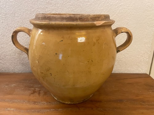 Ancien pot graisse - graisse, ou