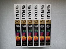 6 Cassette VHS Vierge FUJI AG