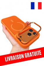 Coque iPhone 17 16 15 14 13 12ProMax Antichoc Mat Translucide Magnétique MagSafe