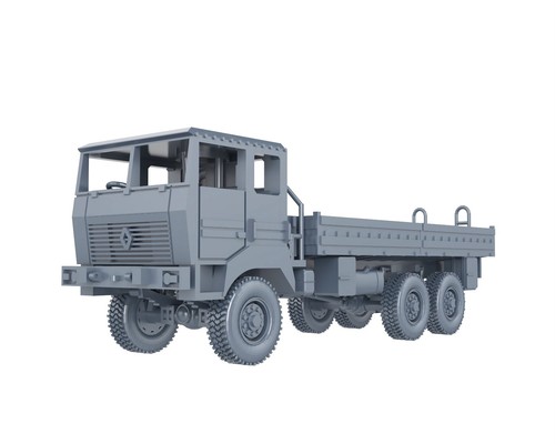 Modern french renault truck - -,