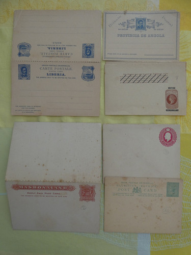 Philatelie lot de 6 - , :