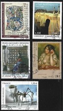 FRANCE - lot de 5 timbres