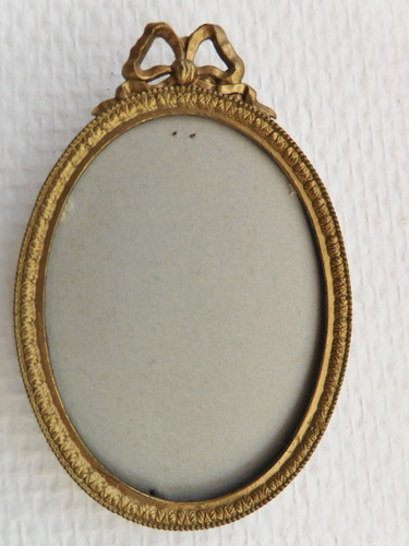 Cadre ancien bronze doré - cadre, en