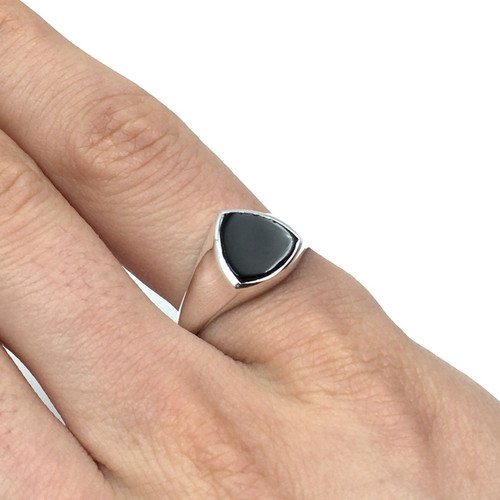 Bague bracelet argent - en,