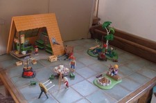 Gite de vacances Playmobil 6887 et îlot  pêcheur 6816
