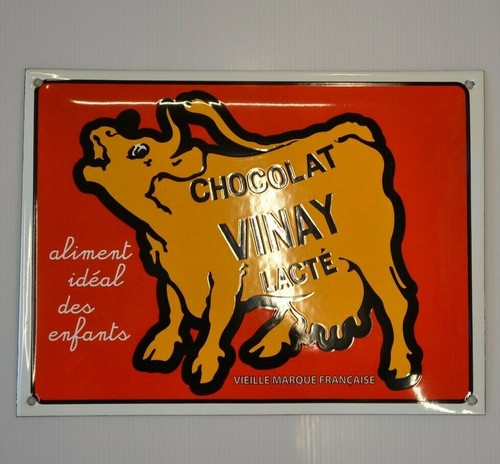 Plaque émaillée alimentaire