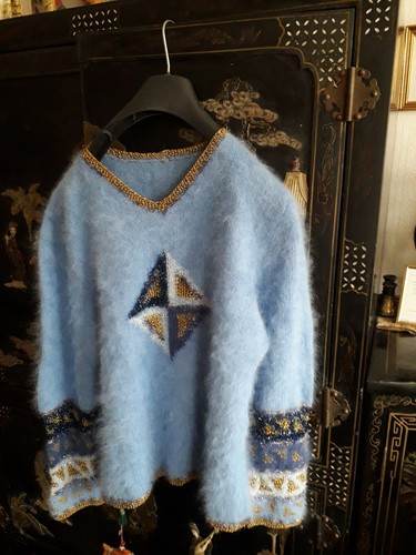 Superbe pull angora anny - pull,