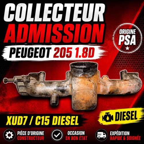 Collecteur admission peugeot - collecteur,