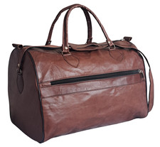 Sac en Cuir Véritable Marron