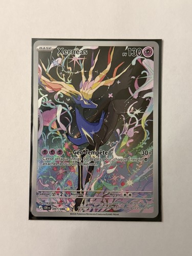 Carte pokémon xerneas - carte,