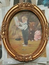 Tableau Peint Avec Cadre