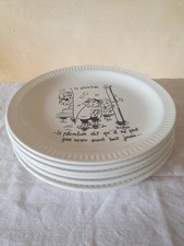 SORO 6 assiettes humoristiques