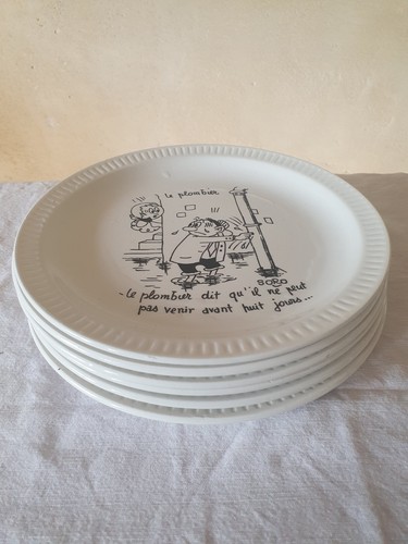 Soro assiettes humoristiques - assiettes,