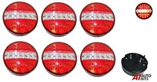 Feu arrière rond led - arrière,
